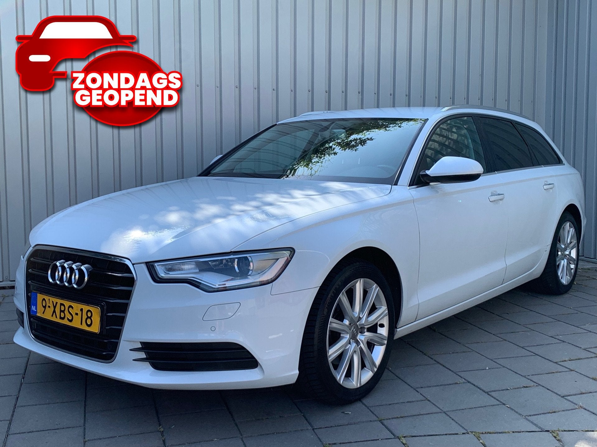 Audi A6 Avant 2.0 TDI ultra Business Edition|Automaat|Naviga, Auto's, Audi, Stof, Zwart, Wit, Origineel Nederlands