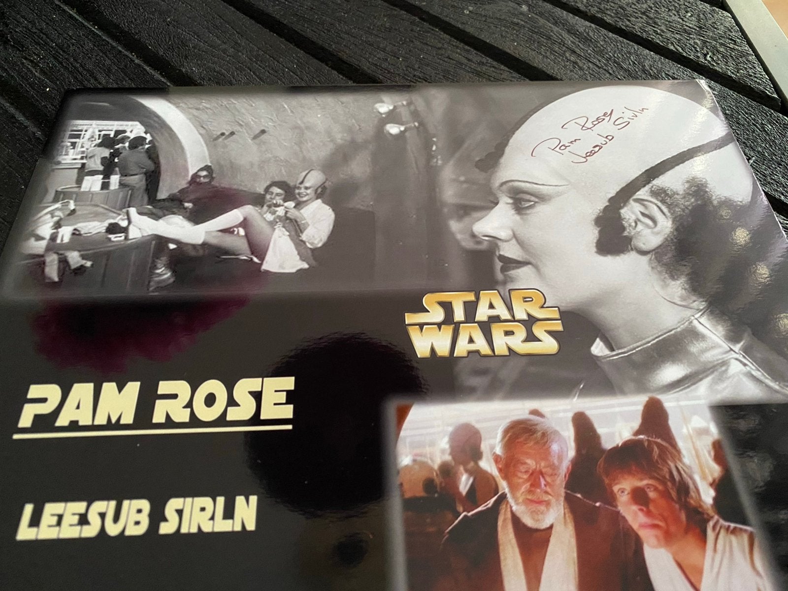 Filmster handtekening pam rose, Ophalen of Verzenden, Zo goed als nieuw, Actiefiguurtje