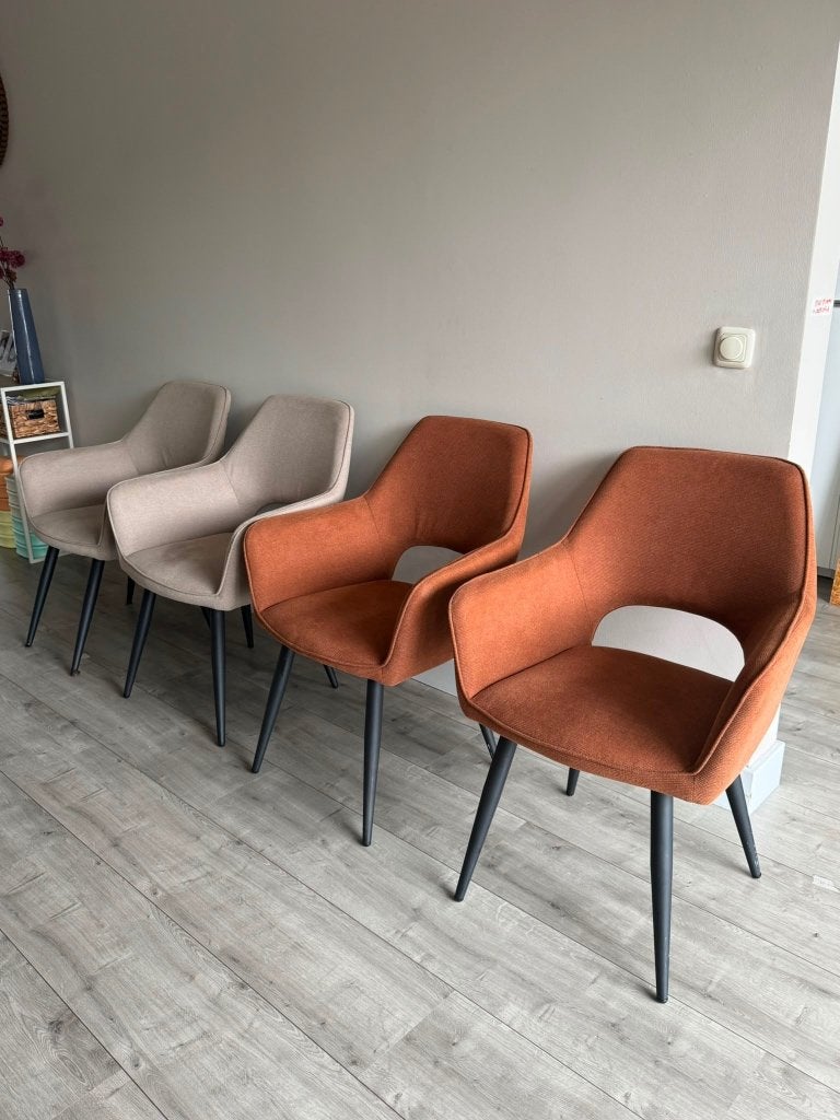 Eetkamerstoelen, Ophalen, Overige kleuren, Zo goed als nieuw, Stof