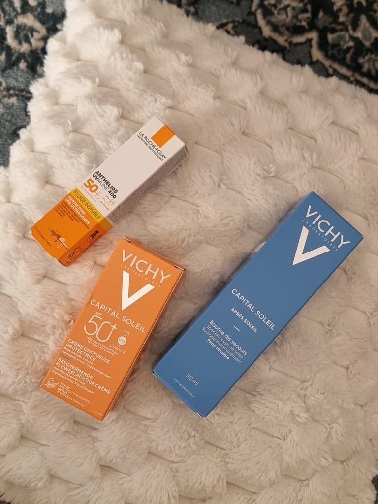 Zonnebrand ONGEOPEND! (Vichy en LaRochePosay), Ophalen of Verzenden, Nieuw, Gehele gezicht