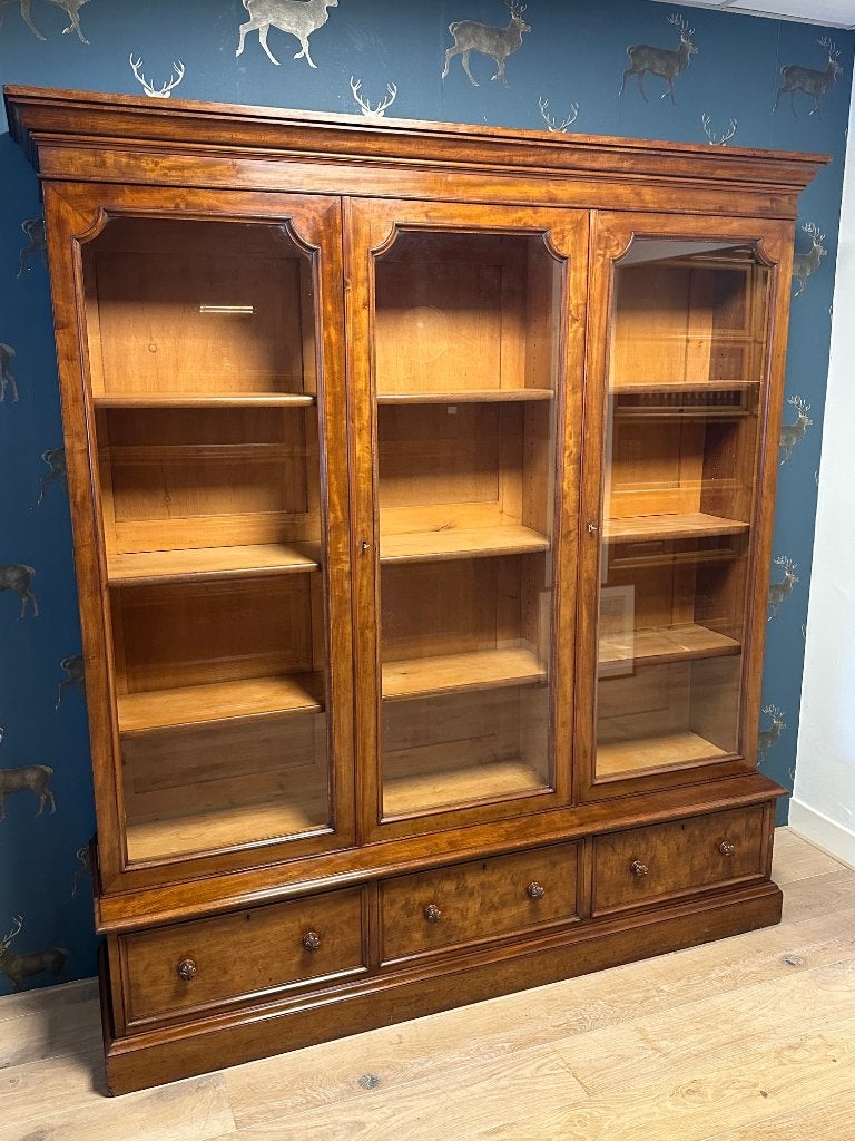 Antieke Engelse boekenkast, Antiek en Kunst, Ophalen of Verzenden