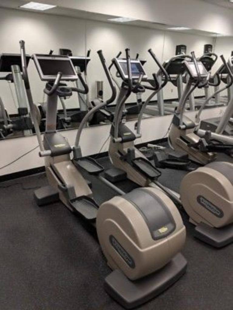SET TECHNOGYM / MATRIX crosstrainer loopband Technogym, Ophalen, Gebruikt, Benen, Overige typen
