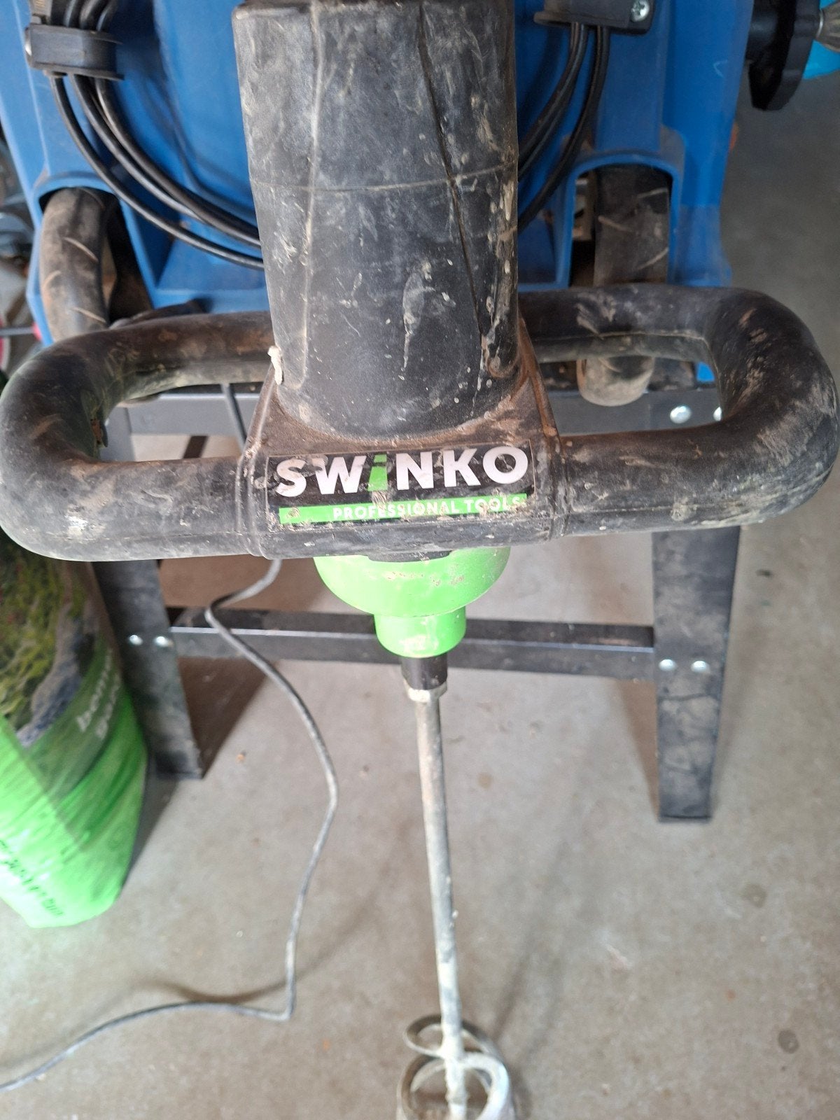 Swinko MXT 100.1 Professionele Mortelmixer 1100W, Doe-het-zelf en Verbouw, Gereedschap | Overige machines, Ophalen, Gebruikt