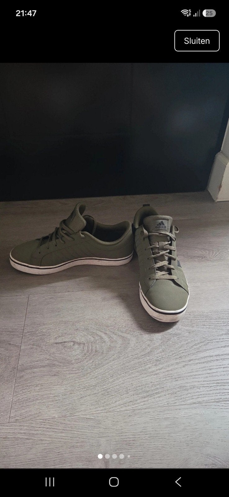Adidas sneakers maat 44 - Zo goed als nieuw, Ophalen of Verzenden, Zo goed als nieuw