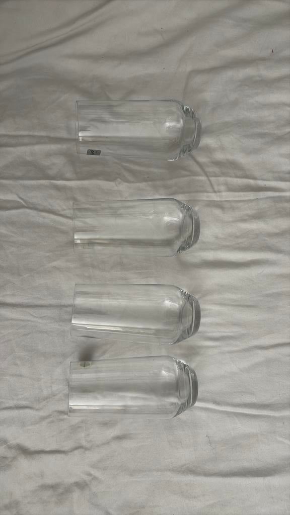 4 vivo glazen van Albert Heijn, Glas of Glazen, Ophalen of Verzenden, Overige stijlen, Glas