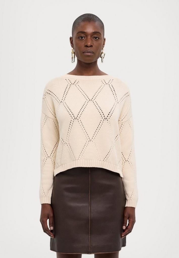 Max mara weekend knit trui nieuw, Maat 38/40 (M), Beige, Max Mara, Nieuw