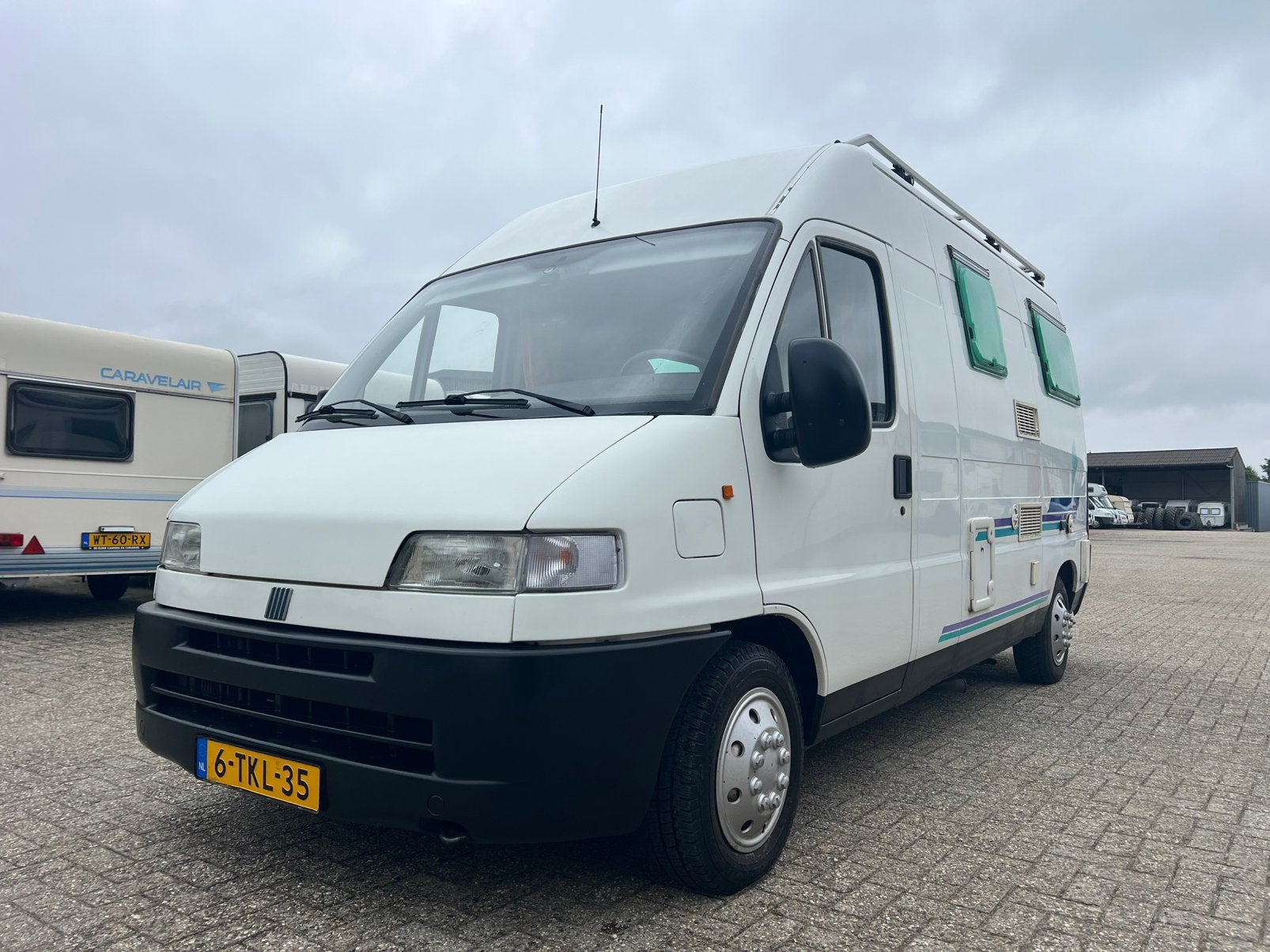 Fiat ducato 2.8 buscamper van 2000, Caravans en Kamperen, Campers, Bedrijf