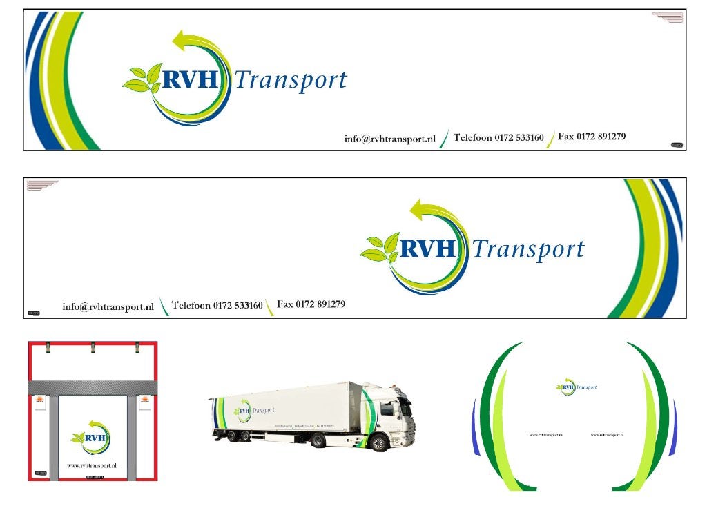 Vrachtauto decal 1:50 RVH transport, Hobby en Vrije tijd, Modelauto's | 1:50, Verzenden, Nieuw, Bus of Vrachtwagen, Overige merken