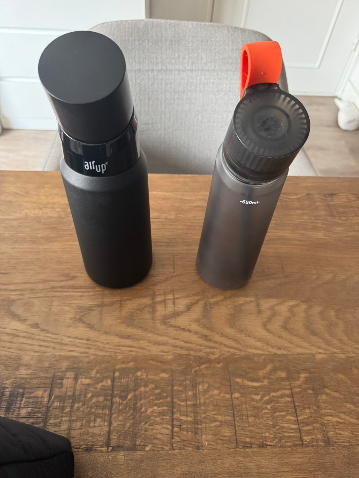 Air up flessen, Sport en Fitness, Bidons, Ophalen, Zo goed als nieuw