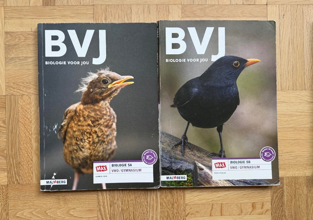 BVJ biologie voor jou 5A en 5B VWO / Gymnasium, VWO, Malmberg, Biologie, Ophalen of Verzenden