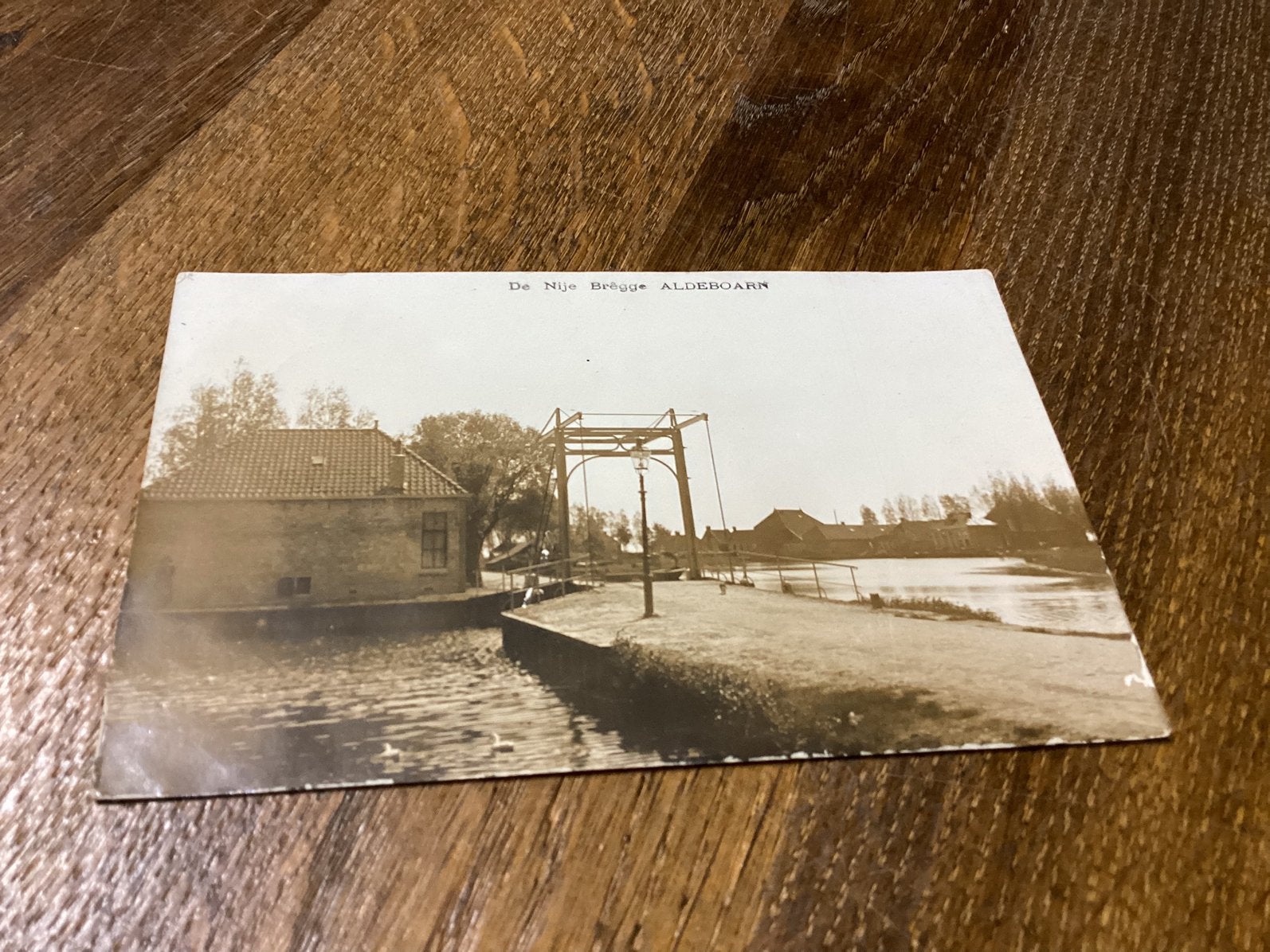 Aldeboarn / Oldeboorn.     De Nije Brëgge, Ophalen of Verzenden