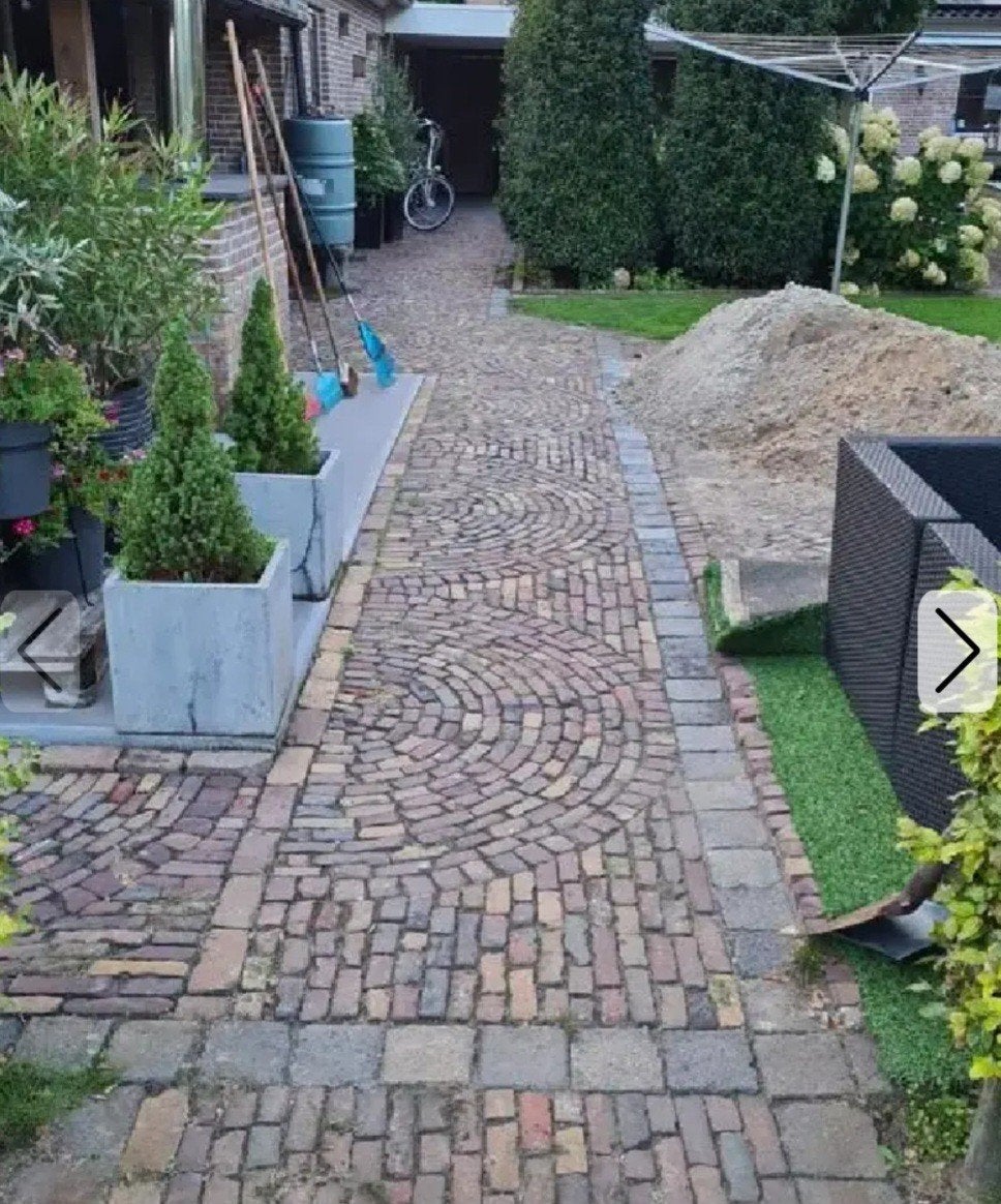 partij oude gebruikte 5-duimers / gebakken klinkers., Ophalen, Gebruikt, Keramiek, Klinkers