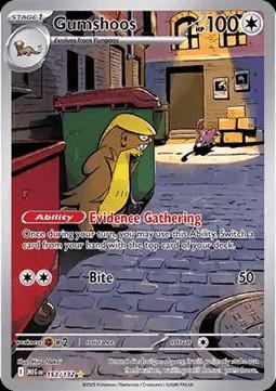 GUMSHOOS 153/132 - MEGA EVOLUTION, Ophalen of Verzenden, Nieuw, Losse kaart, Foil