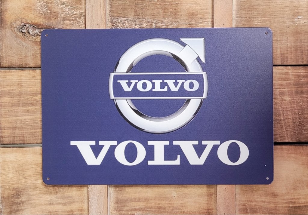 Volvo logo auto reclamebord van metaal wandbord decoratie, Ophalen of Verzenden, Nieuw, Auto's