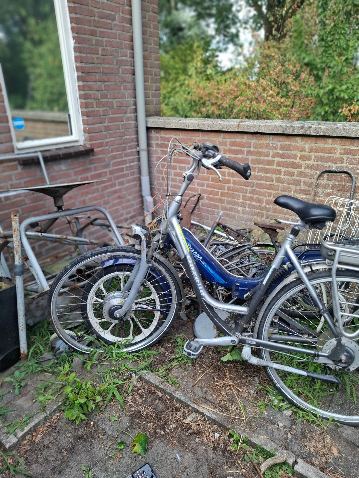 Oud ijzer+gazelle ebike zonder lader en accu., Ophalen, Gebruikt, Overige modellen