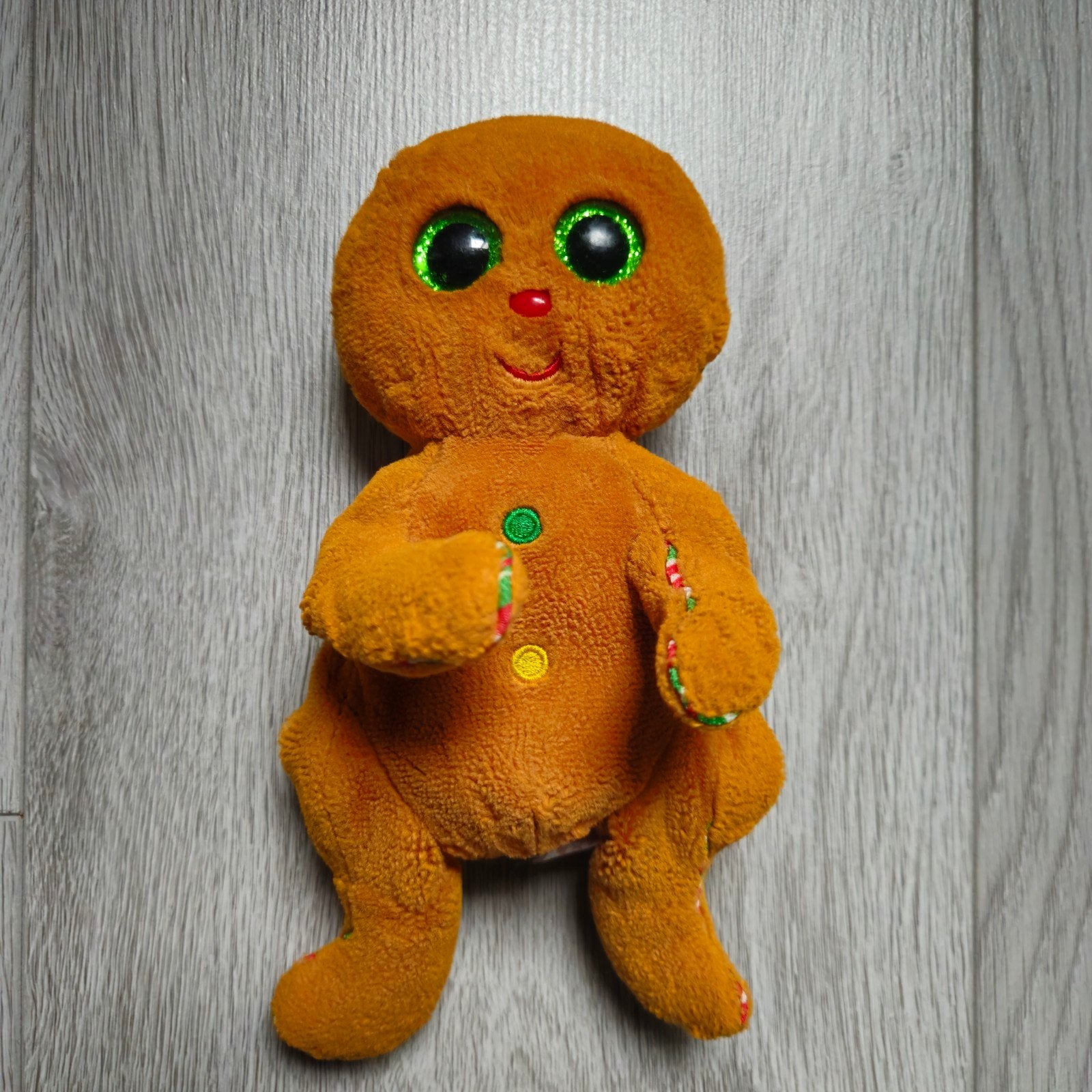 Ty Beanie Boos Crispin de Gemberkoekpop Knuffel, Overige karakters, Overige typen, Ophalen of Verzenden, Ty