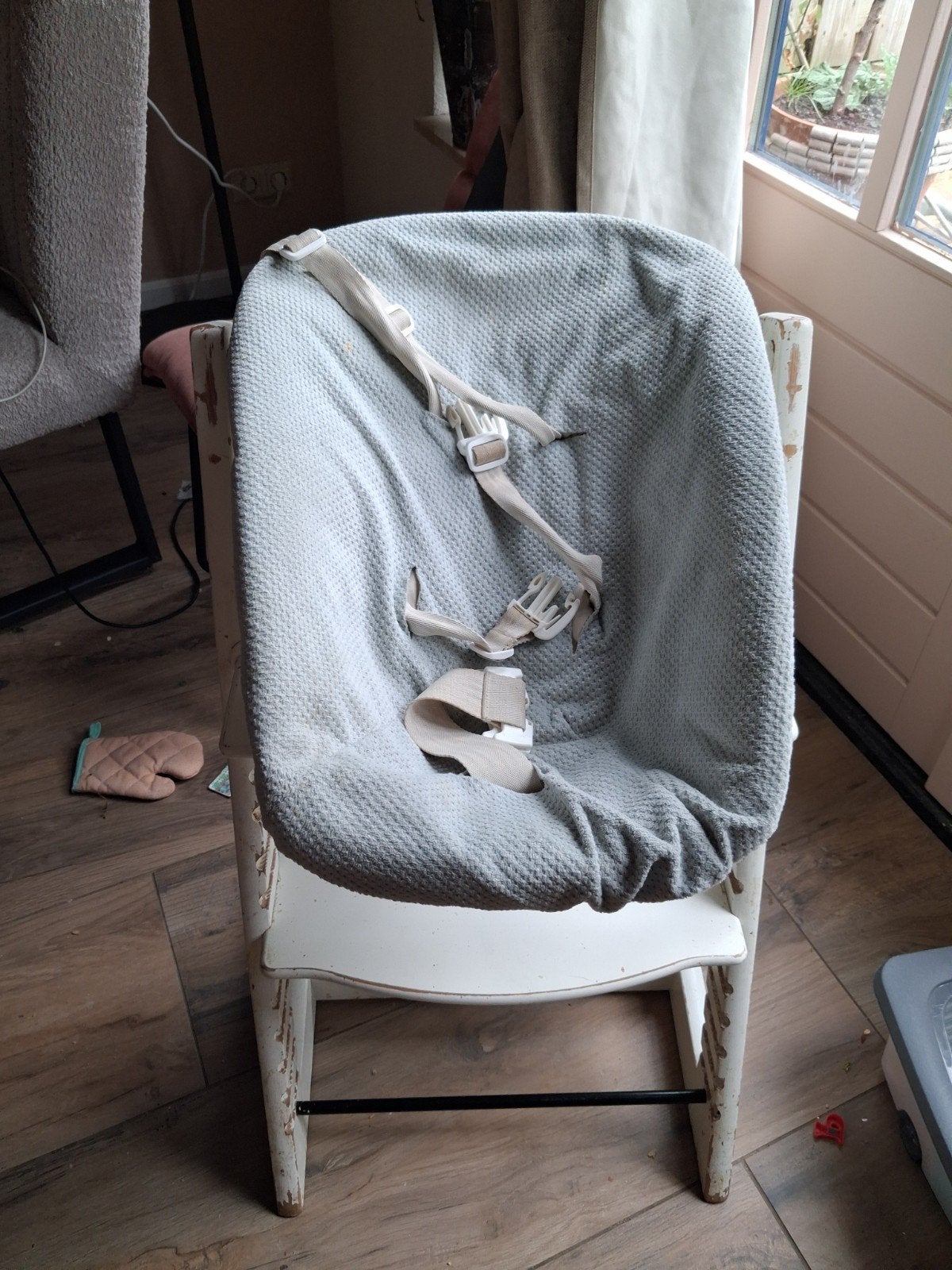 Gebruikte stoelverkleiner/ babyzitje, Ophalen, Gebruikt, Meegroeistoel, Gordel(s)