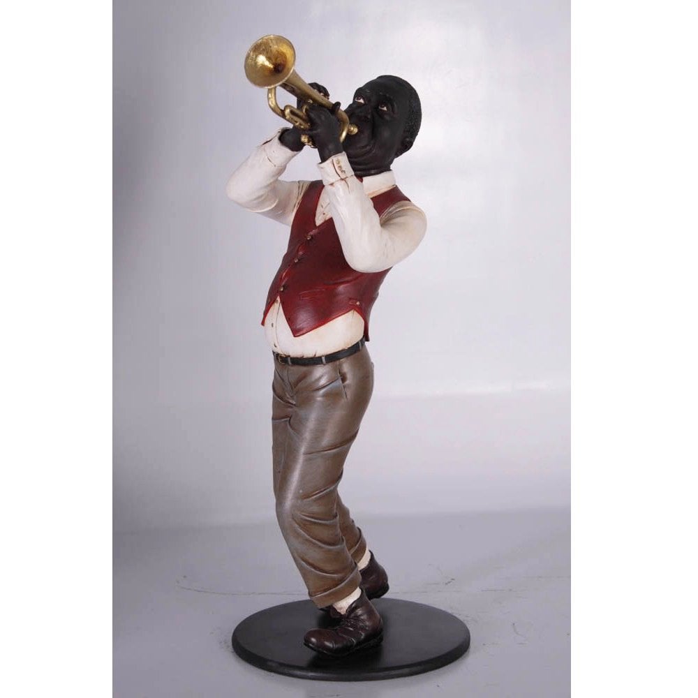 Trumpet Player – Jazz beeld Hoogte 59 cm, Ophalen, Nieuw, Overige typen