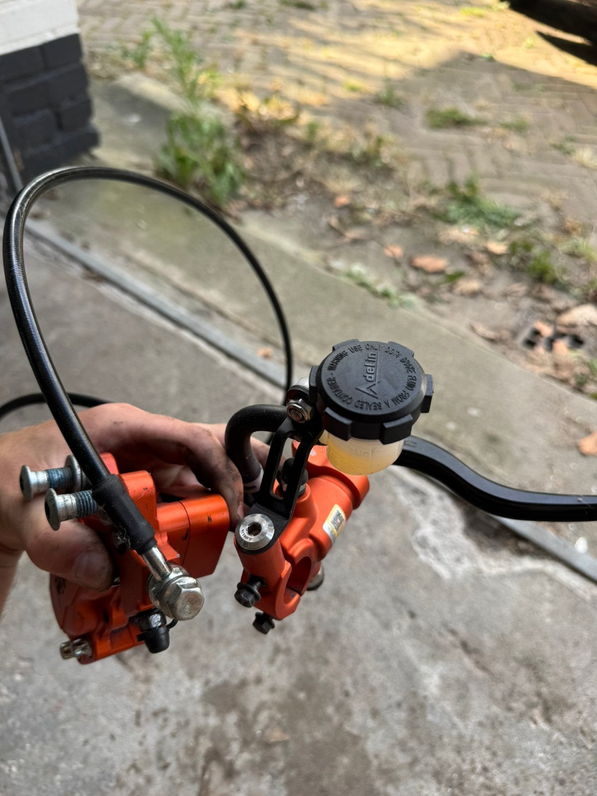 Ktm voorrem, Ophalen, Zo goed als nieuw