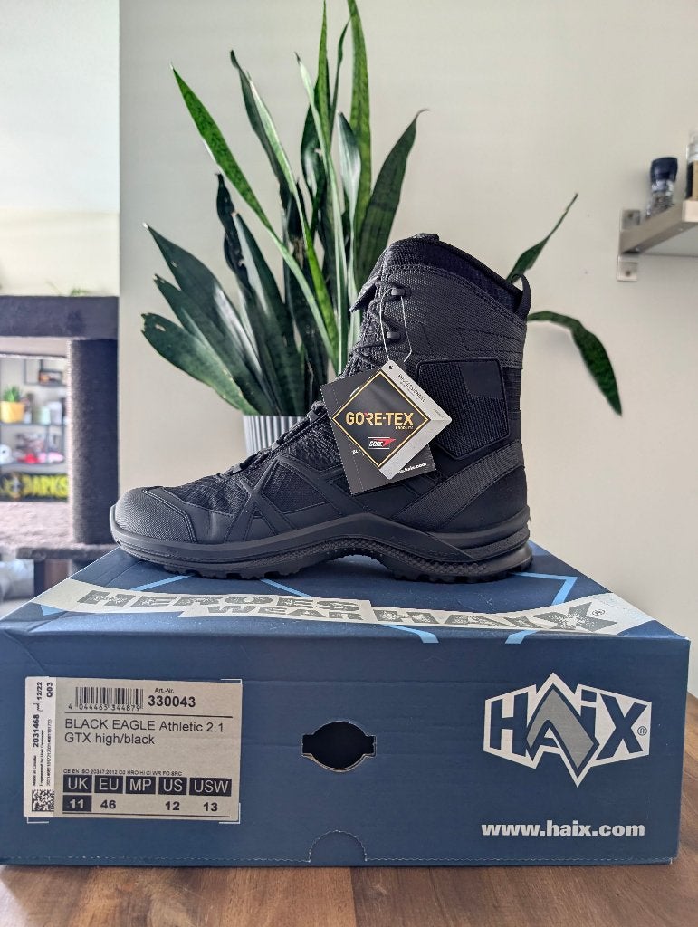 Haix black eagle schoenen maat 46, Kleding | Heren, Schoenen, Ophalen, Nieuw, Werkschoenen, Zwart