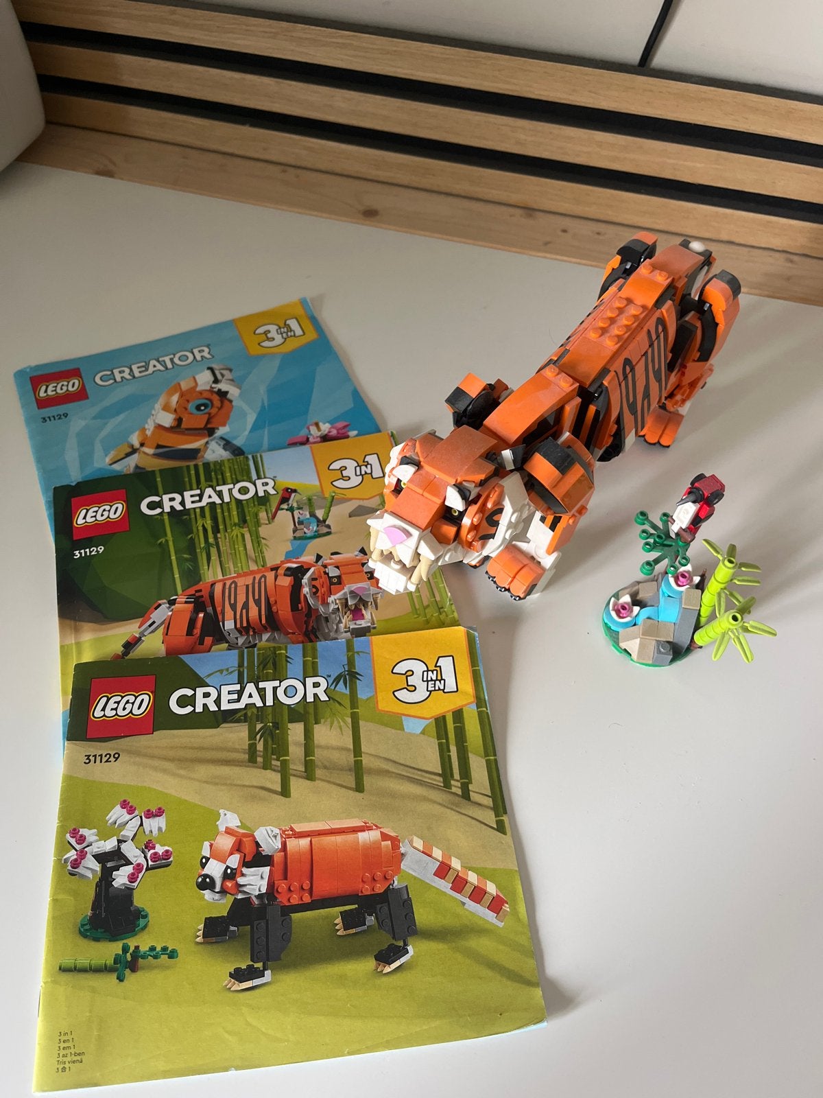 Lego Creator 31129 Majestueuze Tijger 3-in-1 set, Ophalen, Gebruikt, Lego