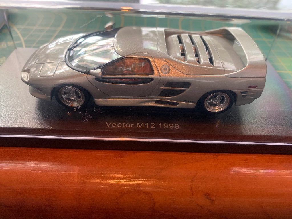 1:43 Vector M12. 1999 Bos Models, Ophalen of Verzenden, Nieuw, Auto, Overige merken