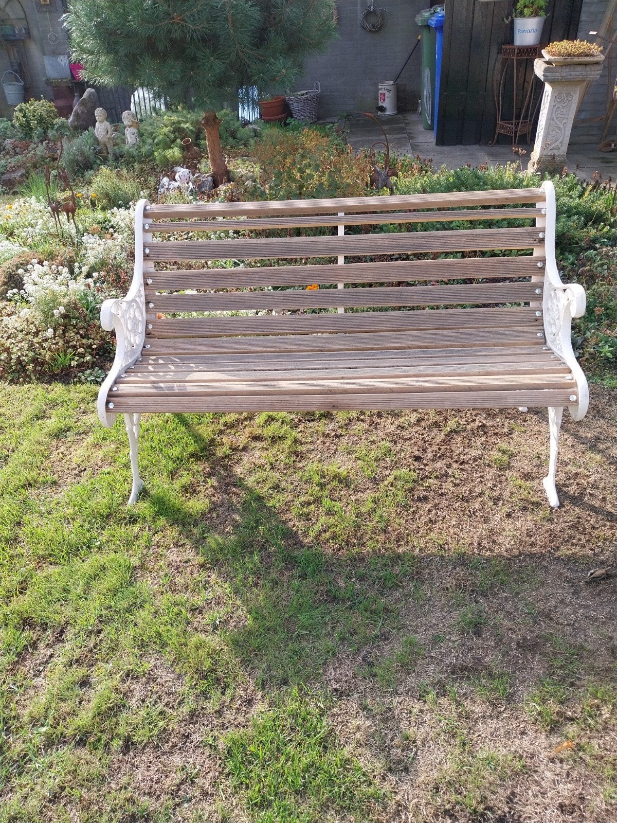 tuinbankje, Tuin en Terras, Ophalen, Hout