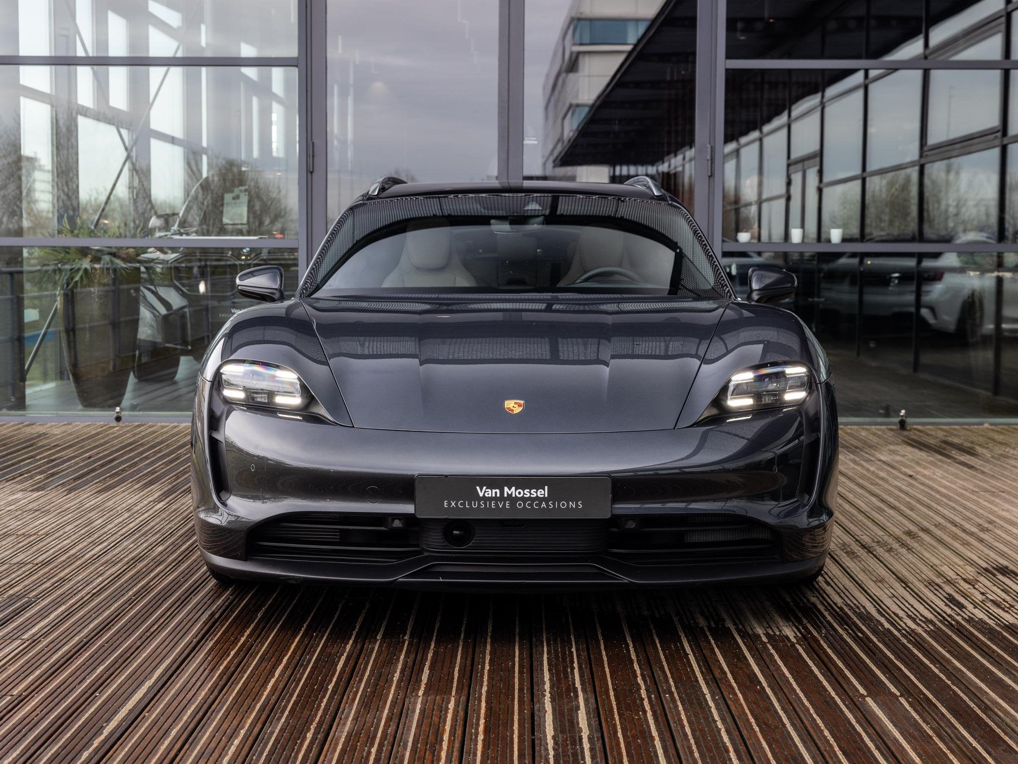 Porsche Taycan Sport Turismo 79 kWh | BOSE | PASM LUCHTVERIN, Auto's, 12 maanden, Gebruikt, Zwart, 2135 kg