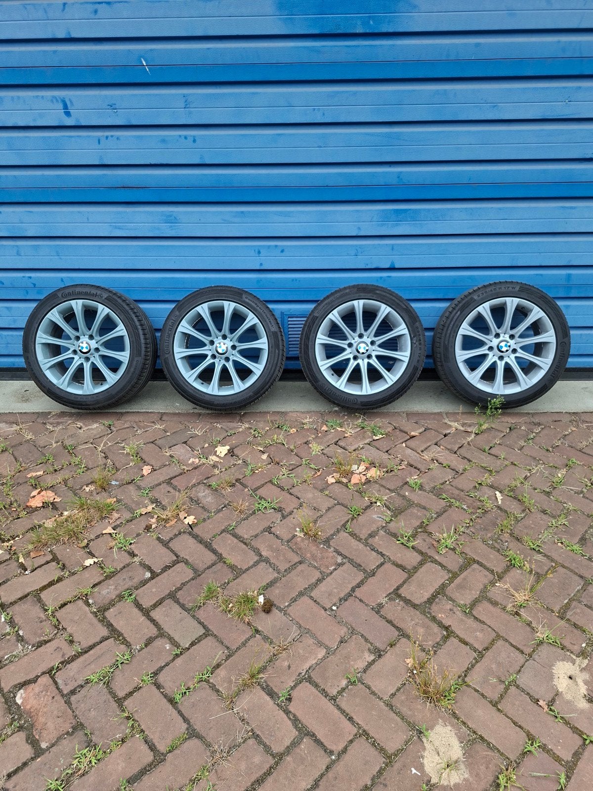bmw e60 velgen, Ophalen, Velg(en), 17 inch, Zomerbanden