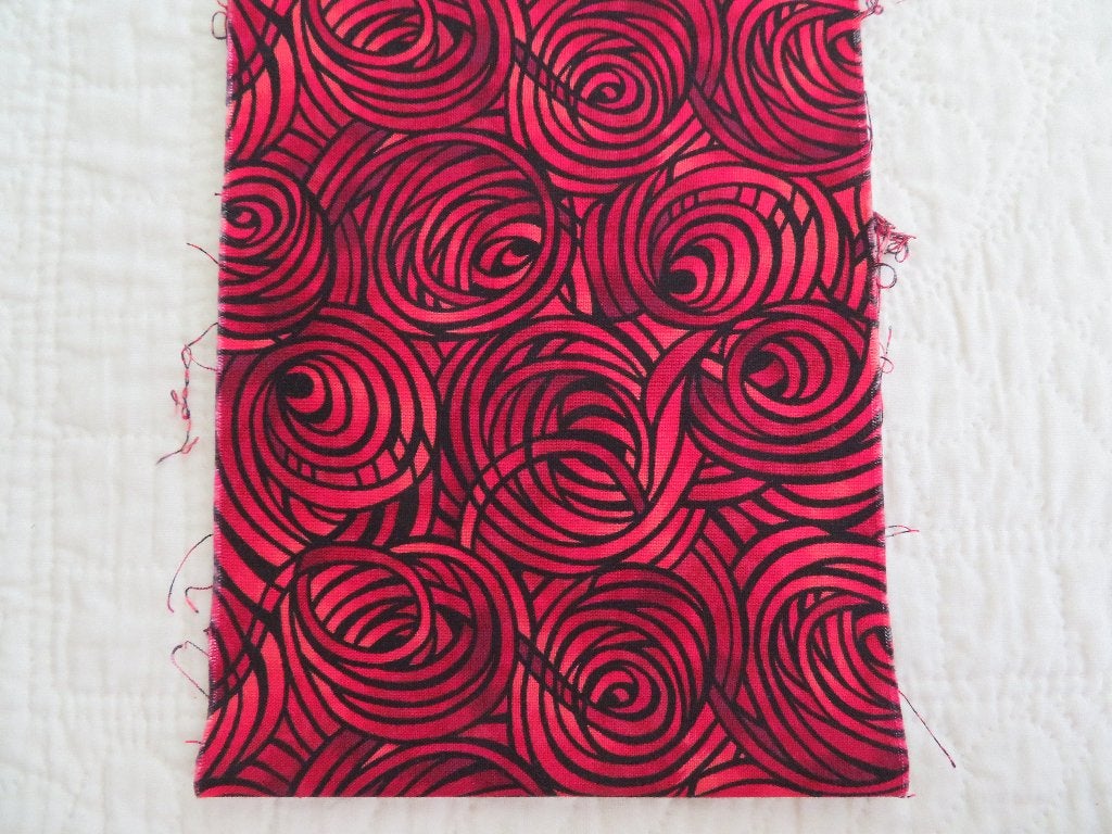 Grappige quiltstof met mie-nestjes, Ophalen of Verzenden, Zo goed als nieuw, 30 tot 120 cm, Katoen