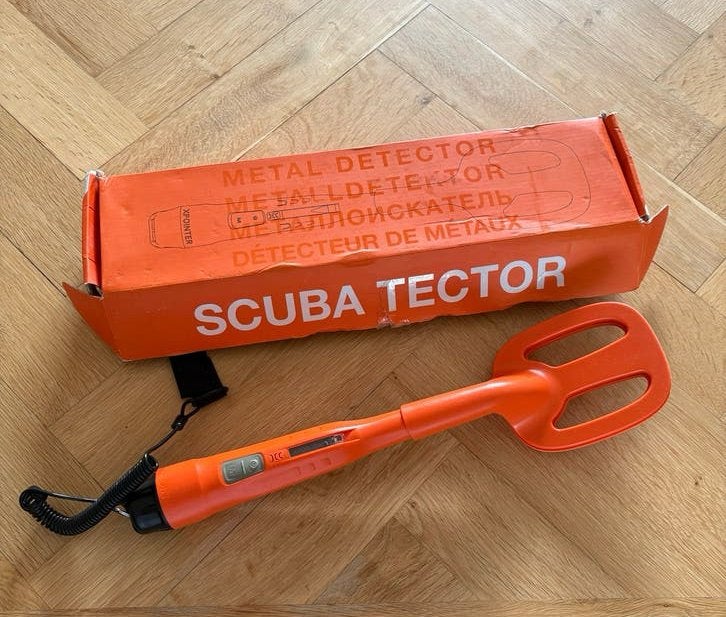Scuba Tector Xpointer onderwater metaaldetector, Hobby en Vrije tijd, Overige merken, Ophalen of Verzenden, 30 cm of minder, Gebruikt