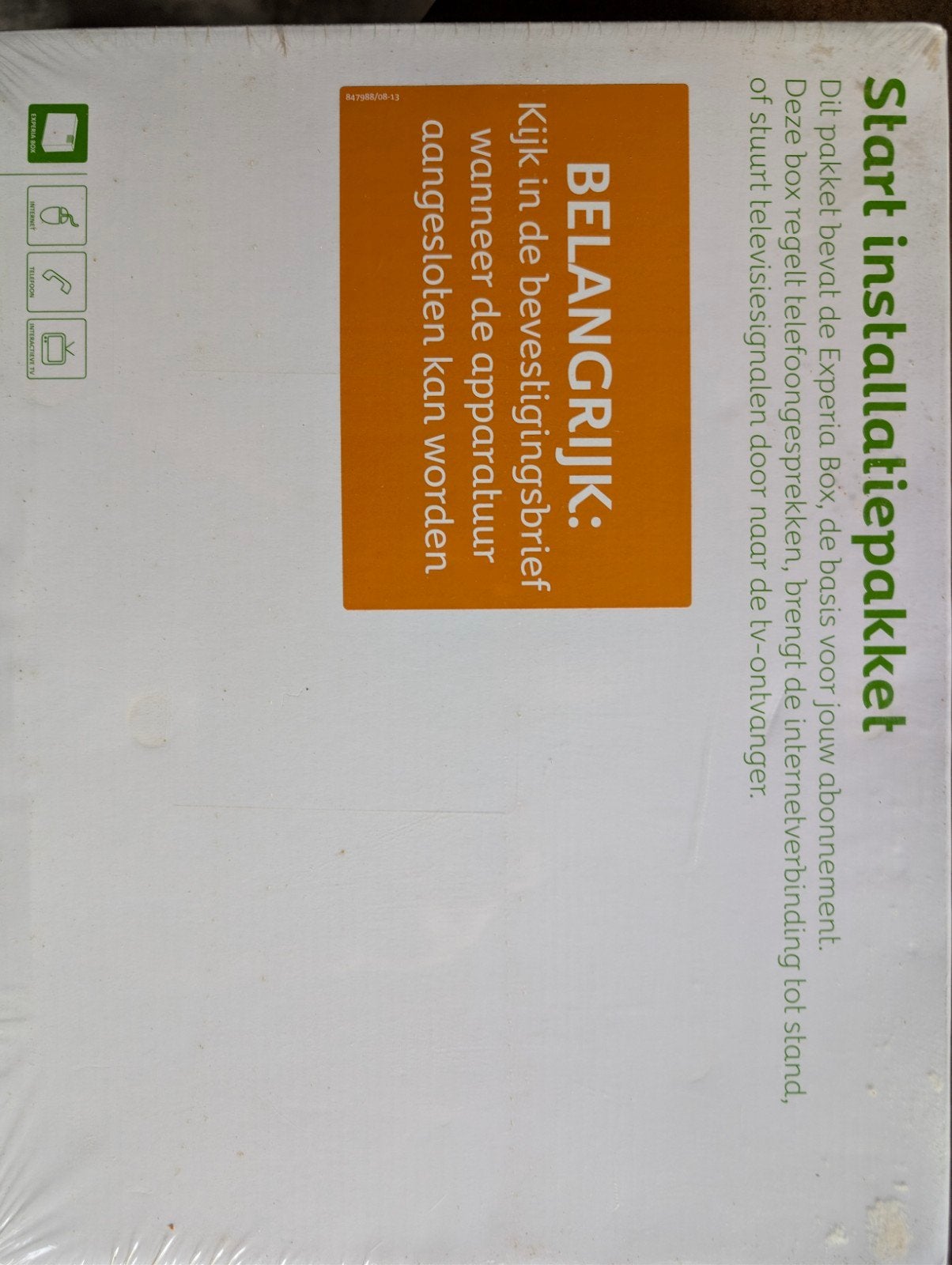 Experiabox V9 start installatie pakket, Ophalen of Verzenden, Nieuw