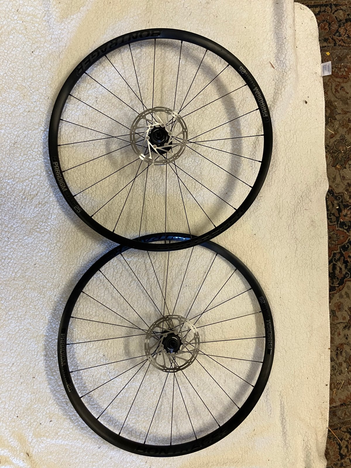 Bontrager Paradigm comp 25 wielset  - Zo goed als nieuw, Ophalen of Verzenden, Zo goed als nieuw, Racefiets, Wiel