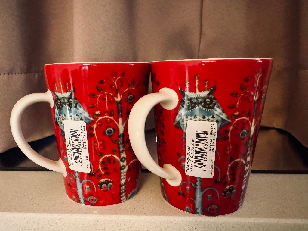 2x iittala Taika kopjes 0.3L, Nieuw, Ophalen of Verzenden, Overige stijlen, Kop(pen) en/of Schotel(s)