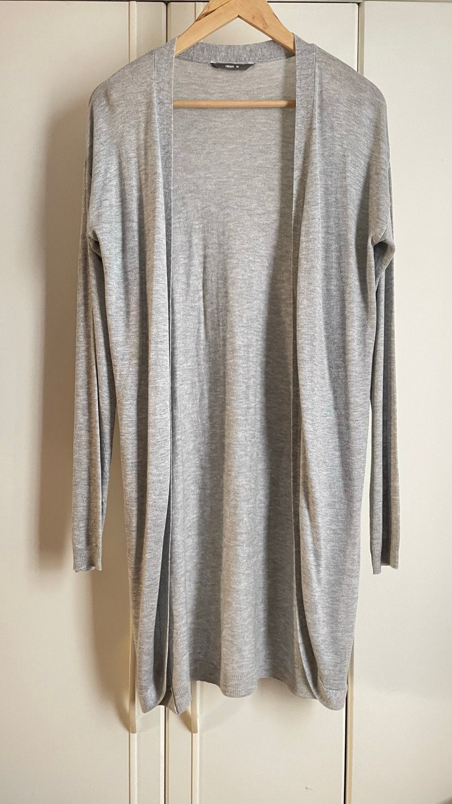 Hema grijs vest maat M, Ophalen of Verzenden, Zo goed als nieuw, Maat 38/40 (M), Grijs