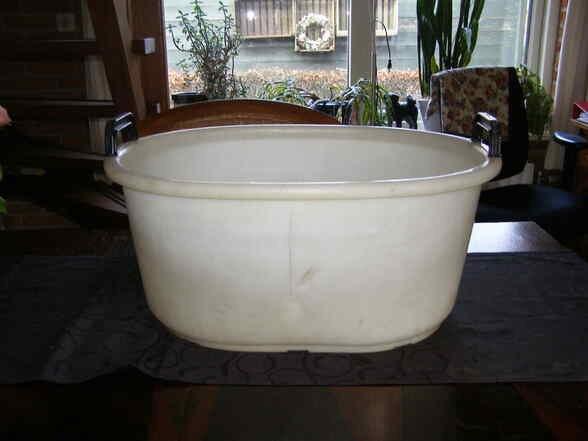 Wasmand / badje, Ophalen of Verzenden, Gebruikt