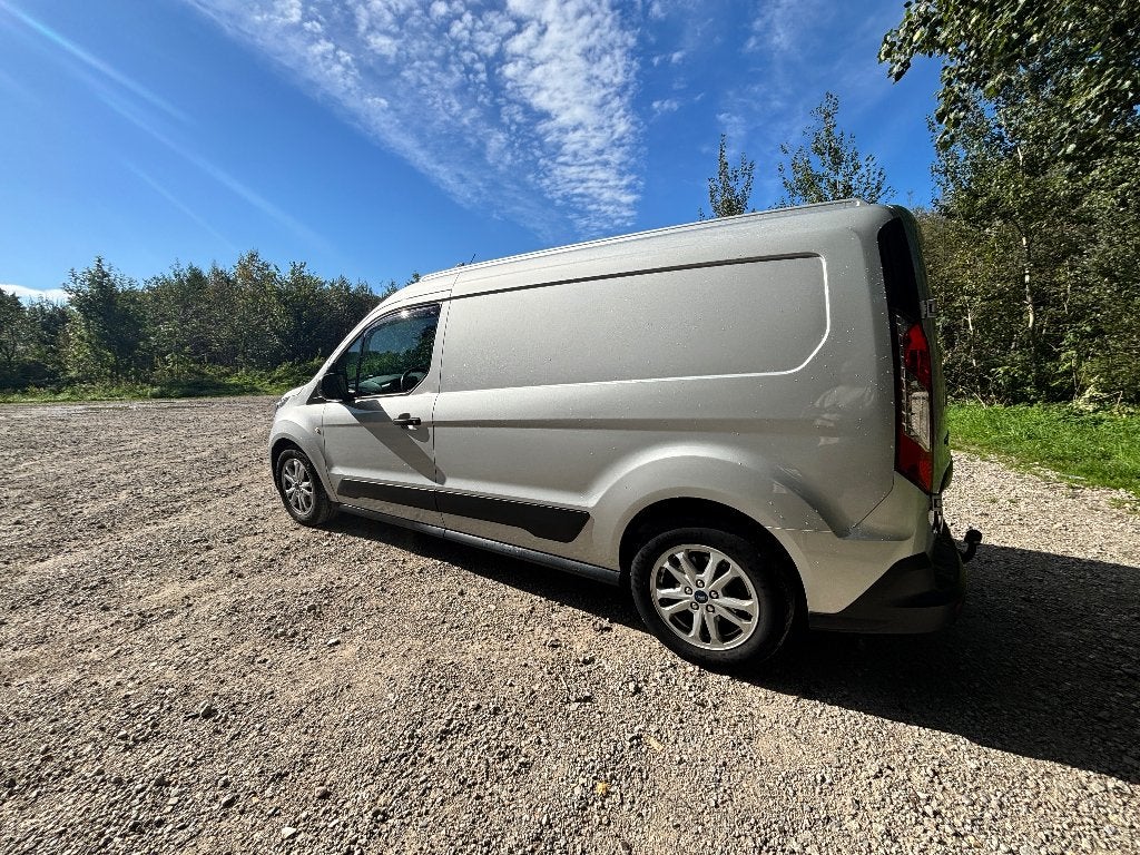 Ford Transit Connect L2 1.5 Tdci HP 120pk Aut 2021 Grijs, Stof, Verwarmde buitenspiegels, 4 cilinders, Diesel