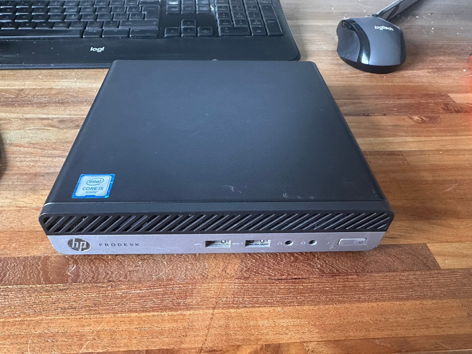 HP mini pc, Computers en Software, Desktop Pc's, Gebruikt, 2 tot 3 Ghz, Verzenden, 8 GB