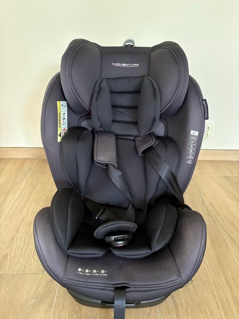 2 stuks X Adventure 360 Kinderstoel - Draaibaar en Veilig, Autogordel of Isofix, Verstelbare rugleuning, Zo goed als nieuw, Ophalen