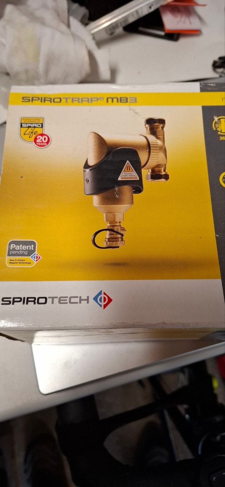 Spirotrap MB3 vuilafscheider 22mm nieuw, Minder dan 30 cm, Overige typen, Nieuw, Minder dan 60 cm