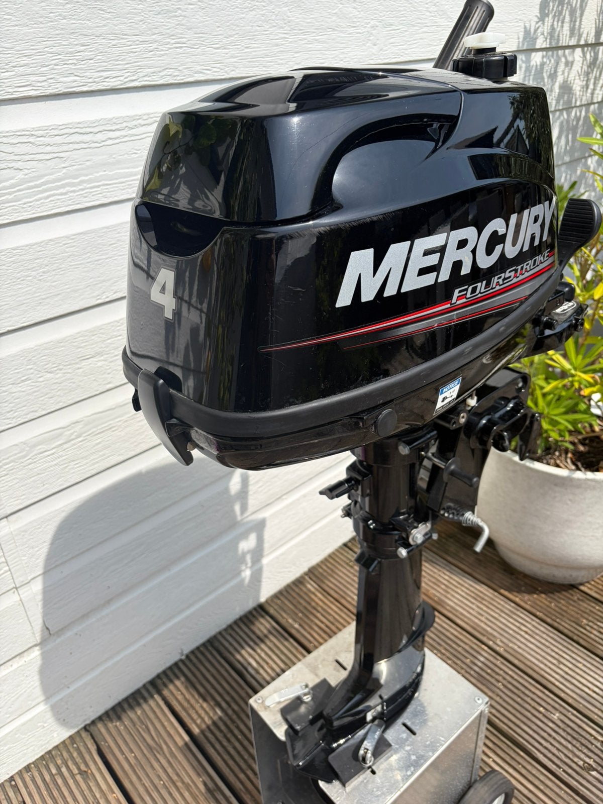 Mercury 4 pk 4 takt kortstaart 2020, Watersport en Boten, Ophalen, Minder dan 5 pk, Viertaktmotor, Zo goed als nieuw