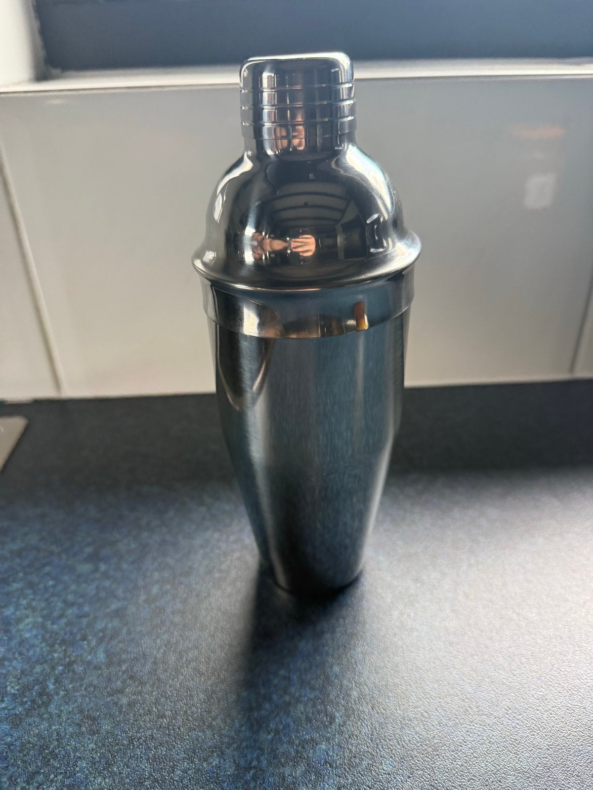 Cocktailshaker RVS (Nieuw), Overige typen, Zilver, Ophalen of Verzenden, Zo goed als nieuw