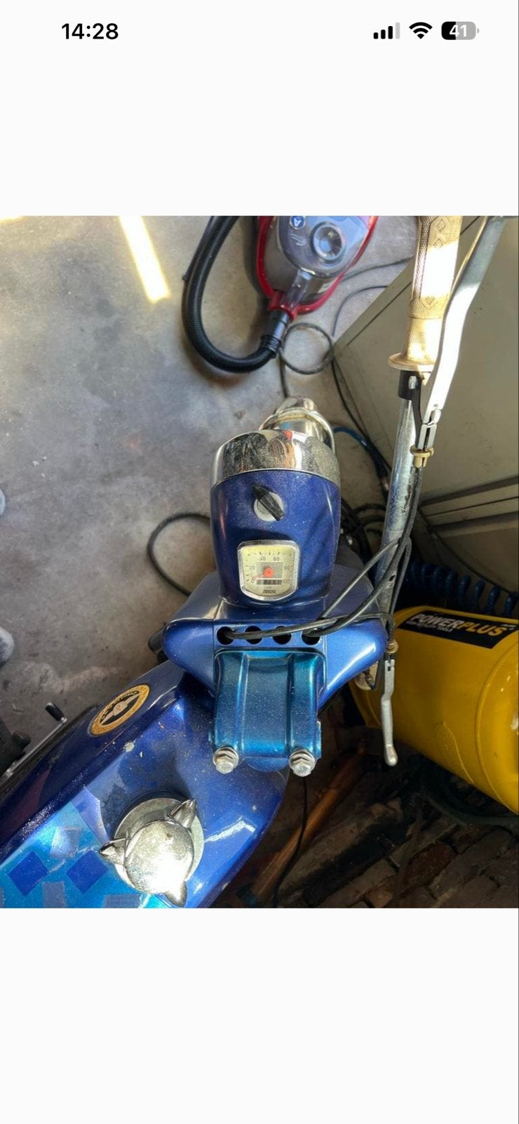 Zündapp 80cc watergekoeld 314 - rijdend - brommerkenteken, Ophalen