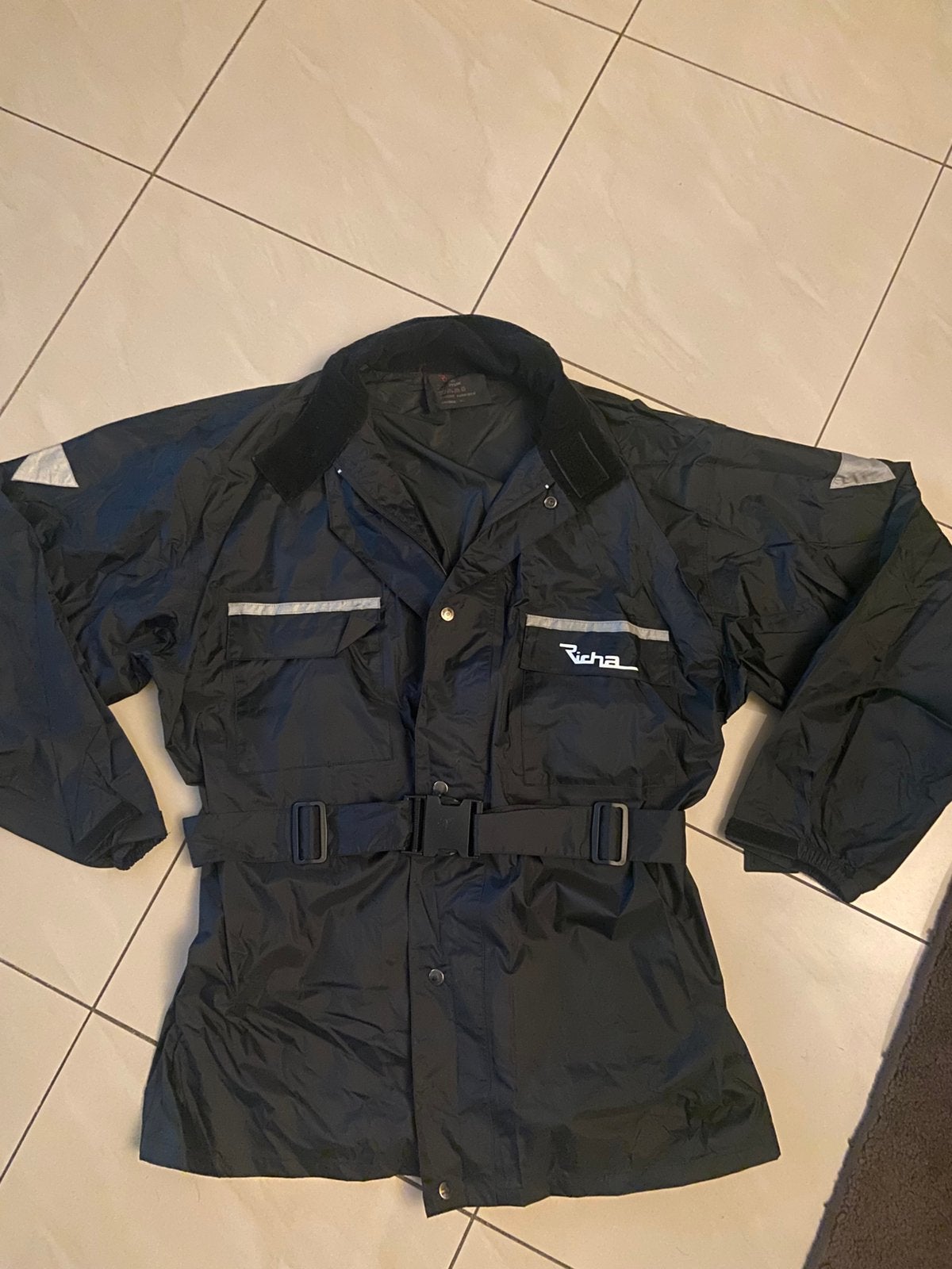 Motor regen jas XL, Caravans en Kamperen, Regenkleding, Ophalen, Gebruikt, Regenjas