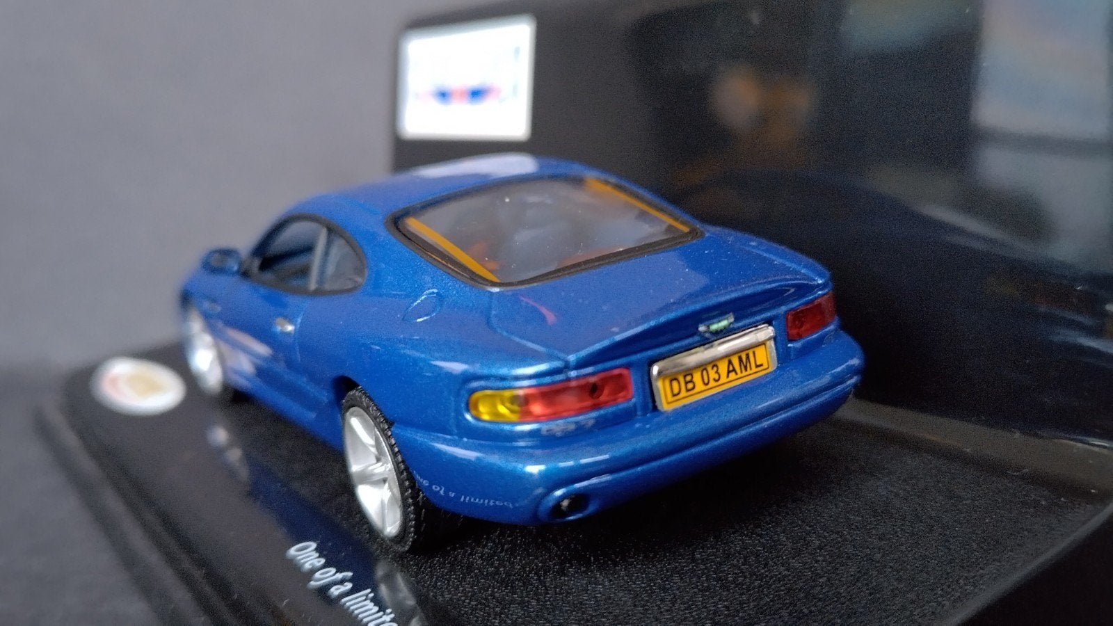 Aston Martin DB7 GT 1:43 Vitesse Pol, Overige merken, Auto, Verzenden, .