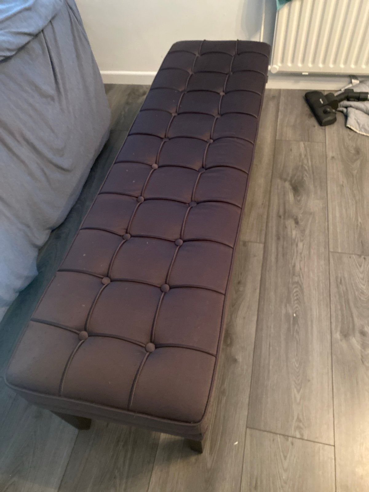 Eichholtz gestoffeerde bank - Zo goed als nieuw, Ophalen, 125 cm of meer, Zo goed als nieuw, Stof