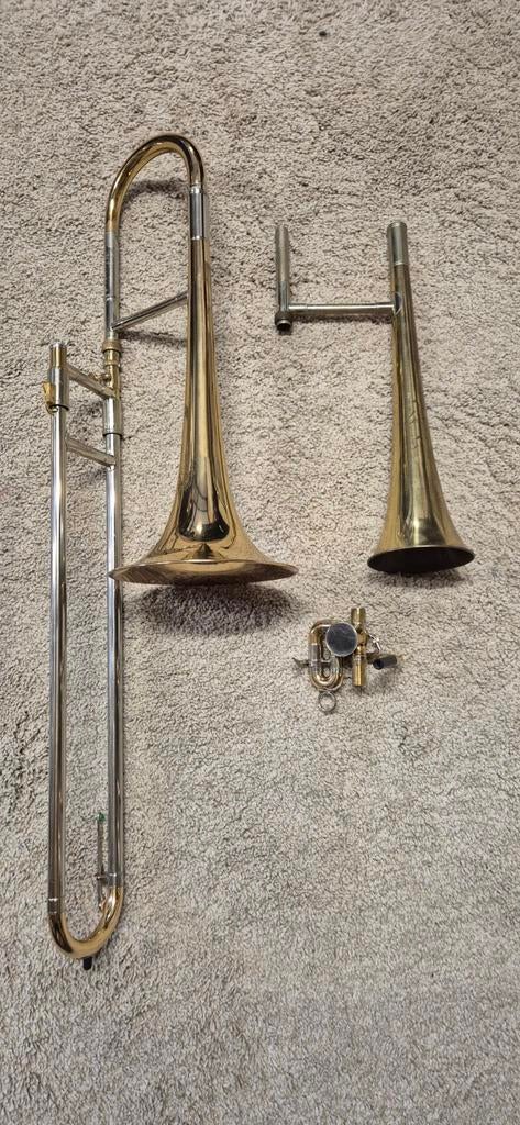 Thein Alt trombone + tril ventiel + optie Baroquebeker, Muziek en Instrumenten, Ophalen, Gebruikt, Overige typen