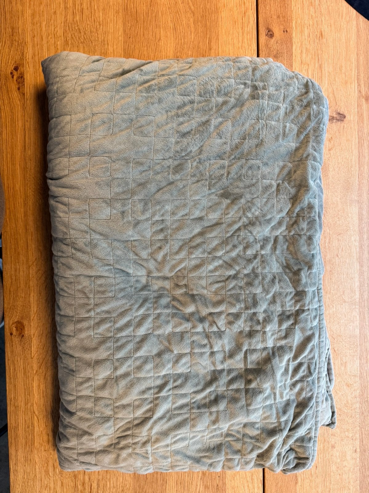 Hana verzwaringsdeken 150x200 cm - Comfort en Rust, Eenpersoons, Ophalen of Verzenden, Grijs, Deken of Dekbed