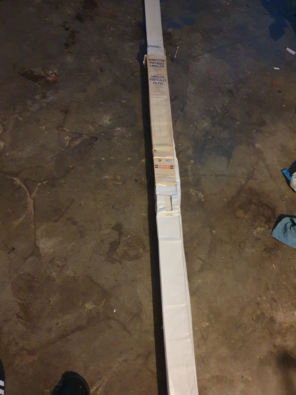 Bijna nieuwe lamellen 150x180 cm - Ivoor, Ophalen of Verzenden, Zo goed als nieuw, Crème