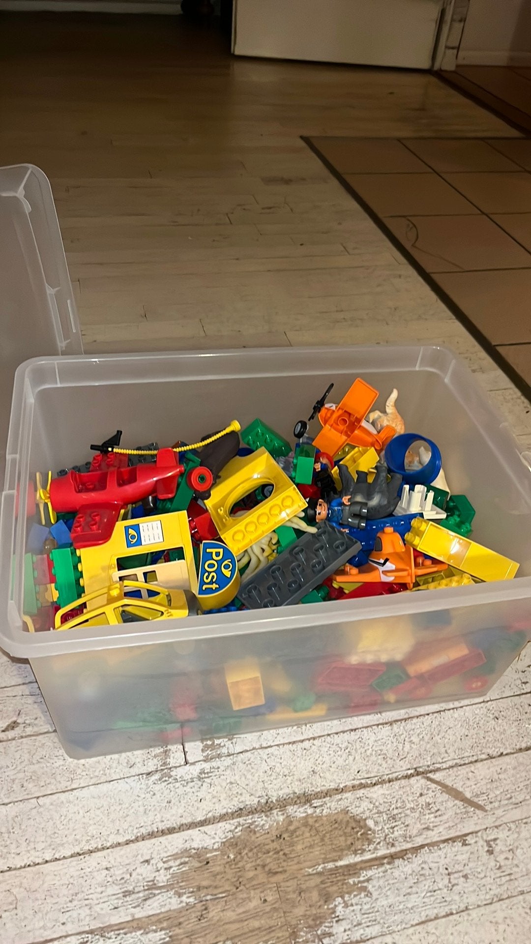 Grote doos met DUPLO, Ophalen, Overige thema's, Overige typen, Zo goed als nieuw